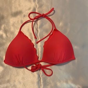 Hot pink bikini top